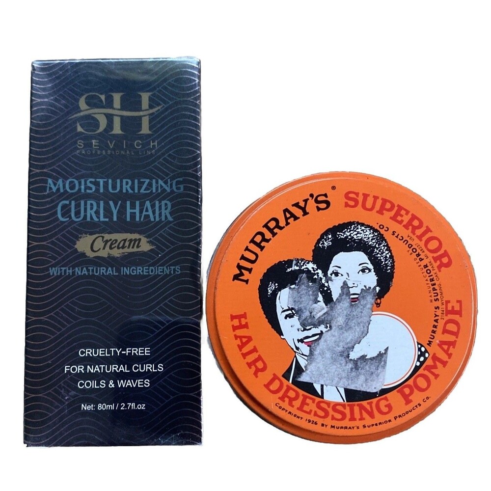 Murray's Superior Hair Dressing Pomade 3 Sevich Moisturizing Curly Hair Cream 2.